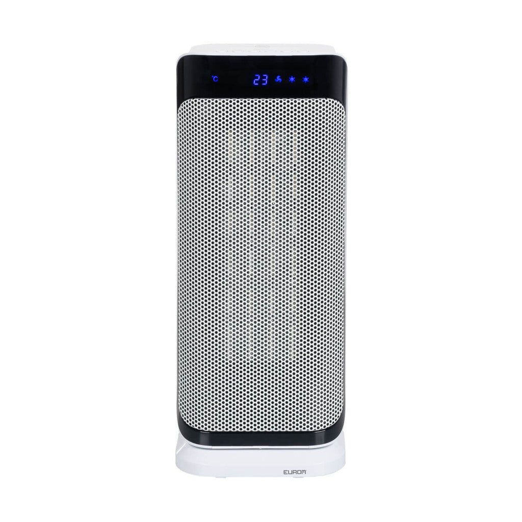 Eurom sub-heat 2000 keramische kachel 2000w wit zwart
