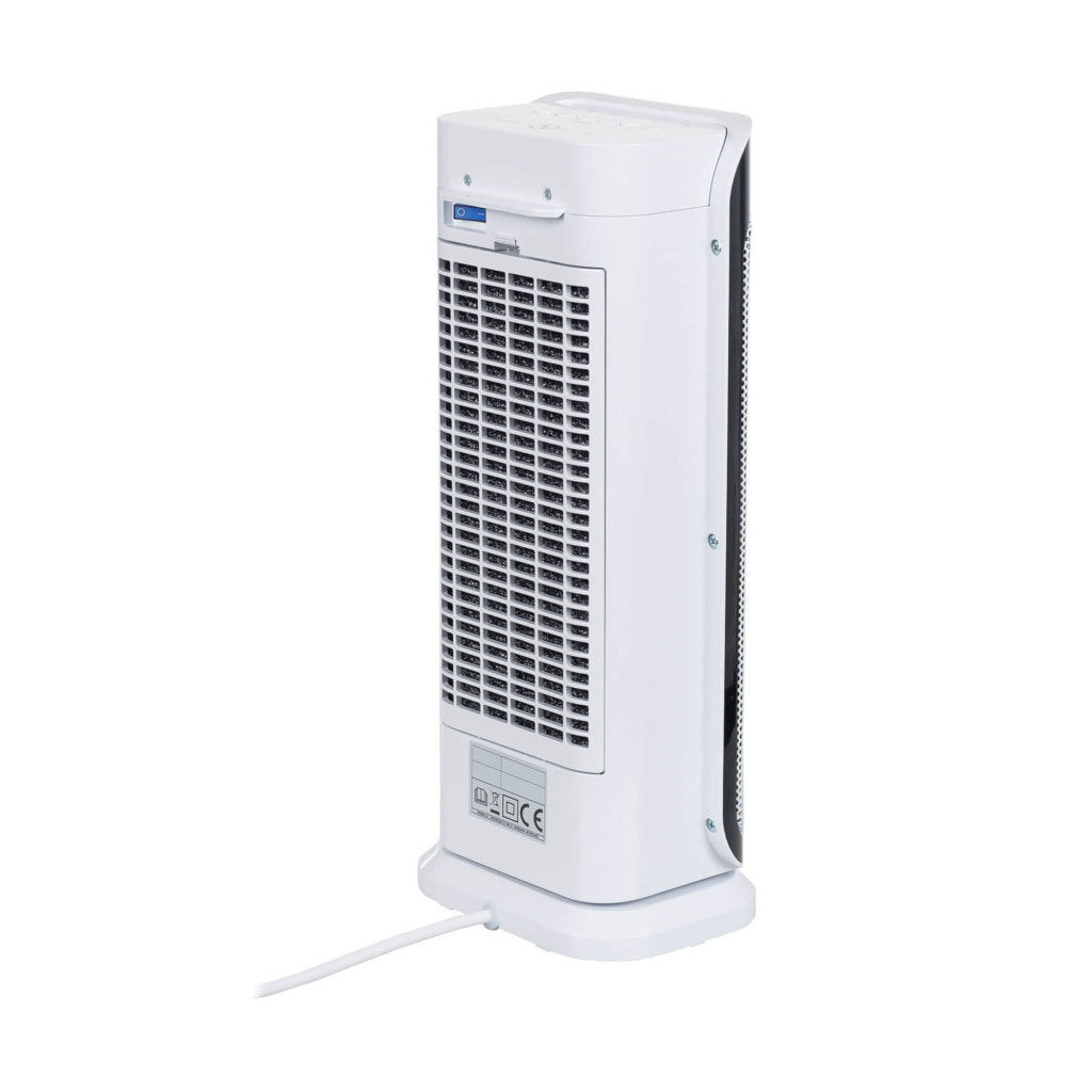 Eurom sub-heat 2000 keramische kachel 2000w wit zwart