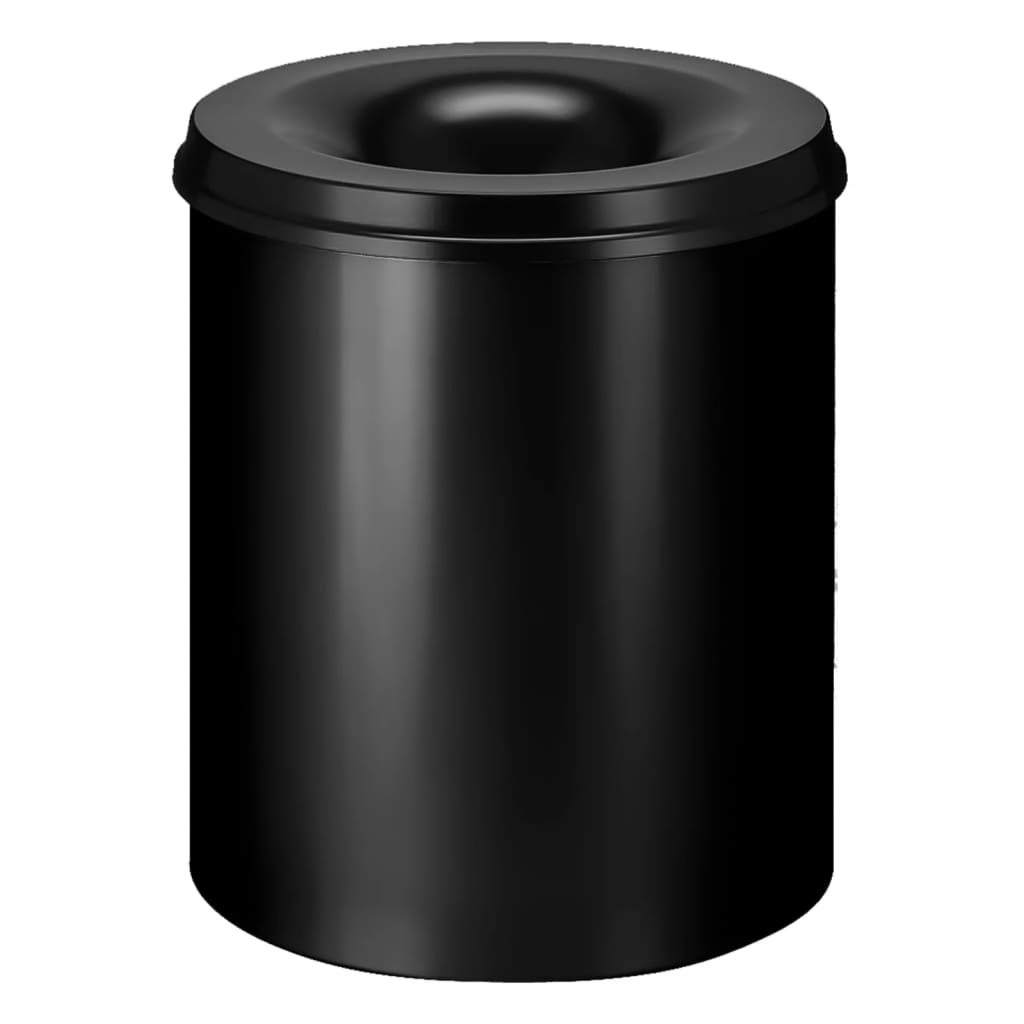 V-part prullenbak zelfdovend 80 l zwart