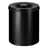V-part prullenbak zelfdovend 80 l zwart