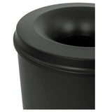 V-part prullenbak zelfdovend 80 l zwart
