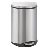 Eko pedaalemmer shell 2x22 l matzilverkleurig