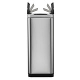 Eko vuilnisbak met sensor phantom 2x20 l matzilverkleurig