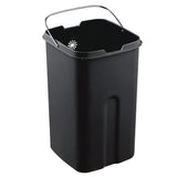 Eko afvalbak laguna 35 l matzilverkleurig