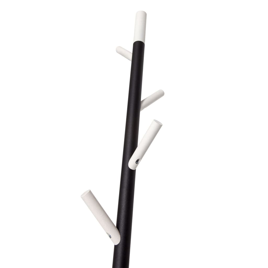V-part kapstok linair staand met 4 haken 180 cm wit