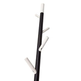 V-part kapstok linair staand met 4 haken 180 cm wit