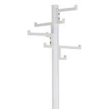 V-part kapstok staand met 8 haken porcelain 178 cm wit