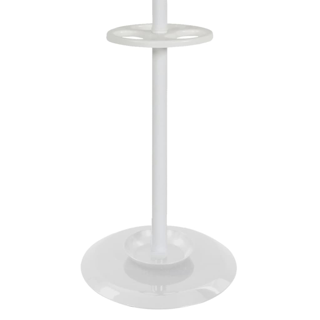 V-part kapstok staand met 8 haken porcelain 178 cm wit