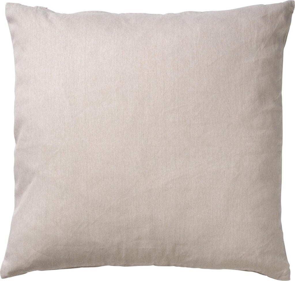 Dutch decor james sierkussen 45x45 cm duurzaam katoen effen kleur pumice stone beige inclusief binnen kussen