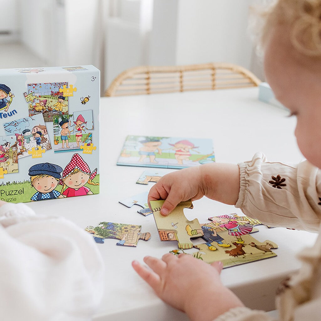 Fien Teun Puzzel 4in1
