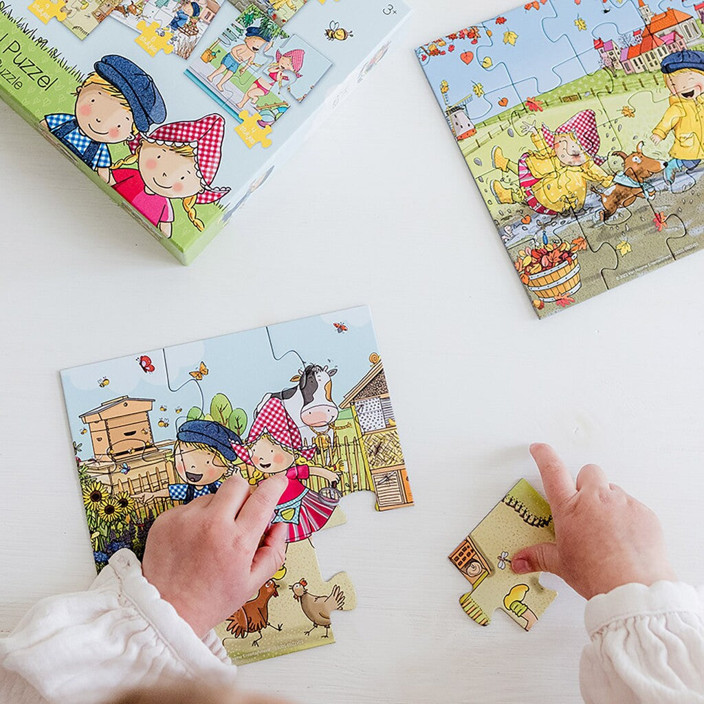 Fien Teun Puzzel 4in1