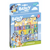 Totum bluey stickerset met speelachtergrond