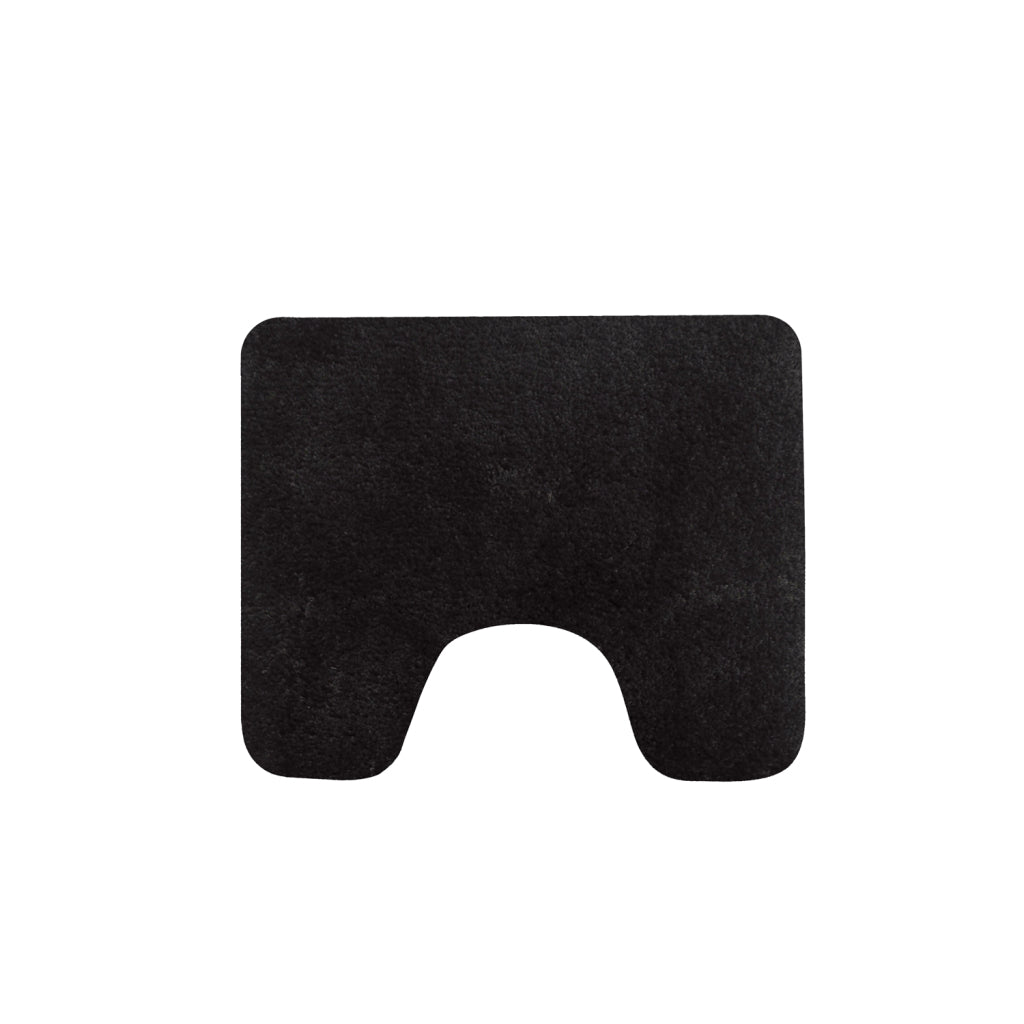 Dutch house toiletmat caen 60x50 cm zwart