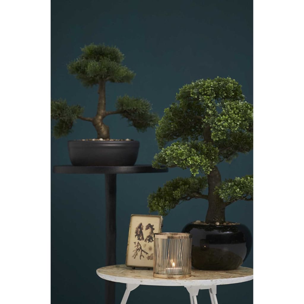 Emerald kunstplant ceder bonsai groen 32 cm 420001