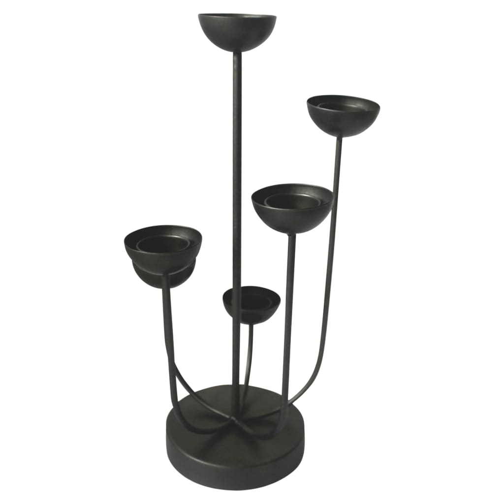 Lesli living kaarsenstandaard mira 45,5 cm zwart