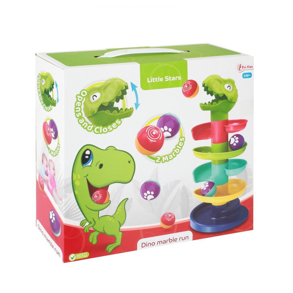 Toi-toys little stars knikkerbaan dinosaurus