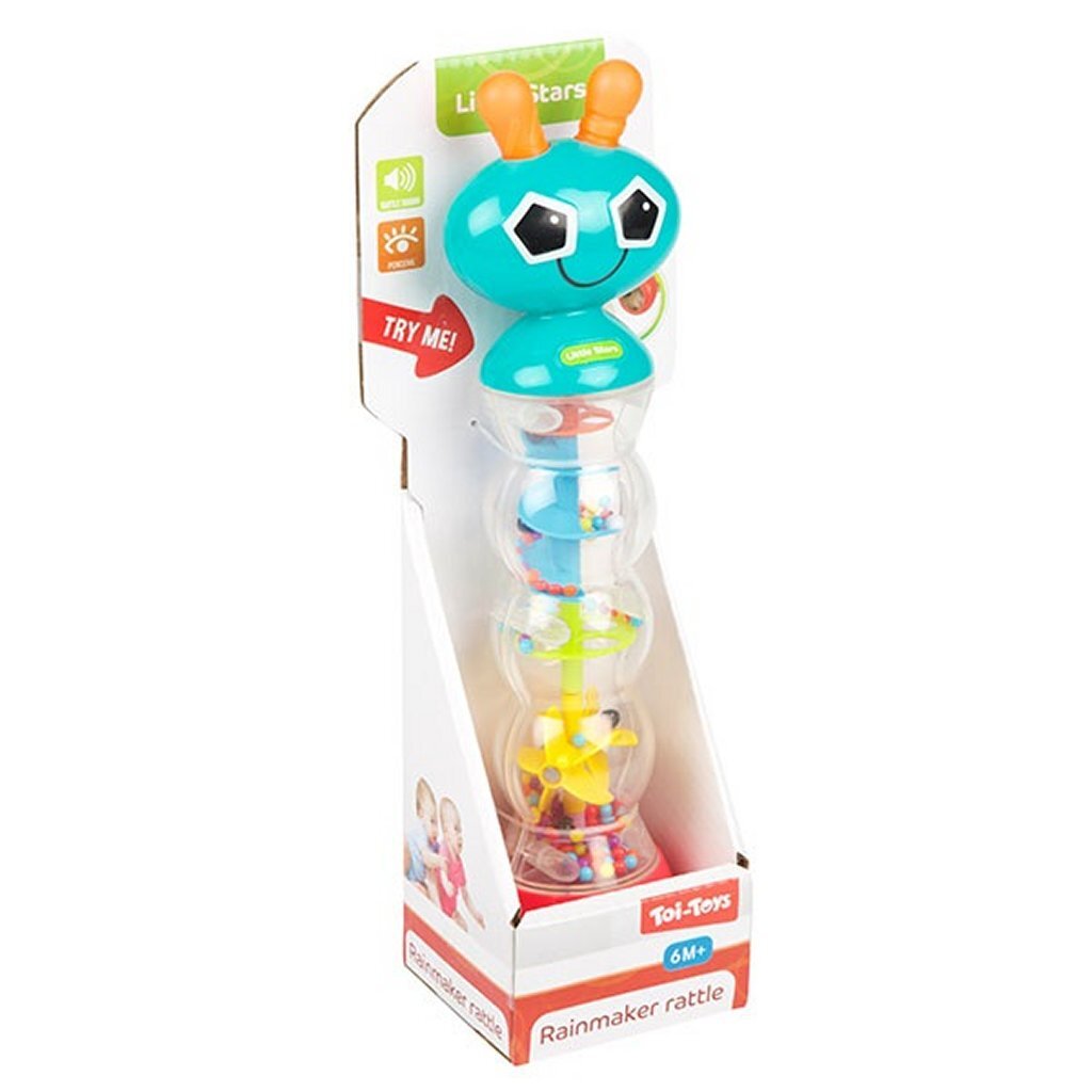Toi-toys little stars rups rammelaar met spiegel