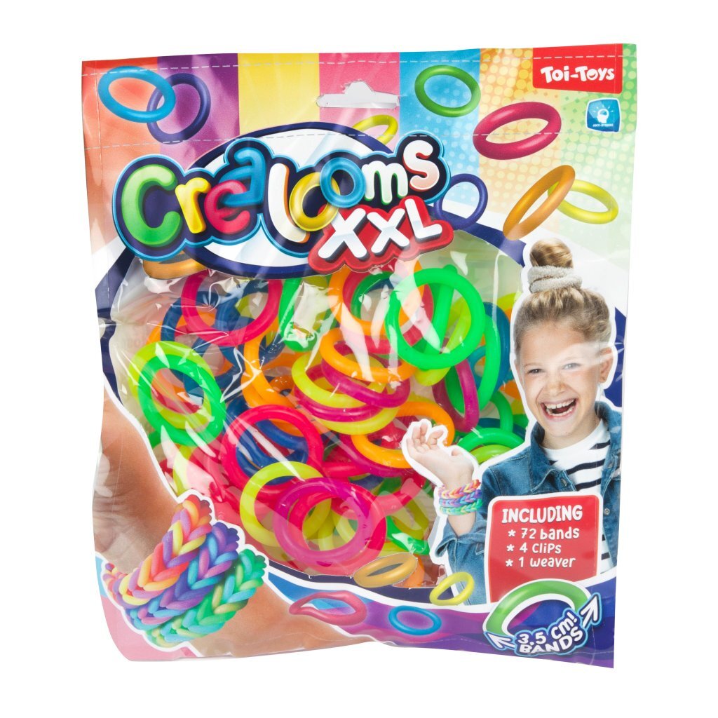 Toi-toys crealooms xxl 72 stuks