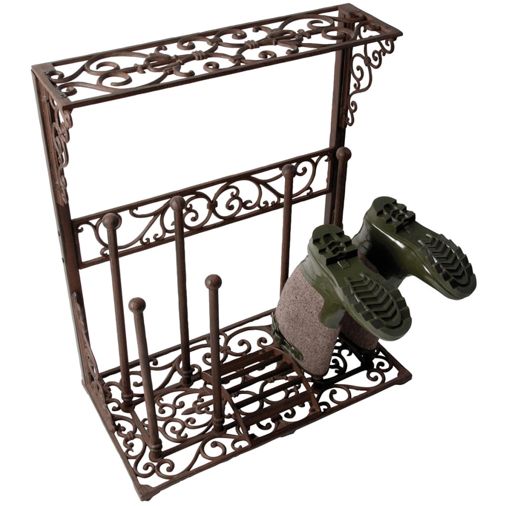 Esschert design laarzenrek maat l gietijzer lh44