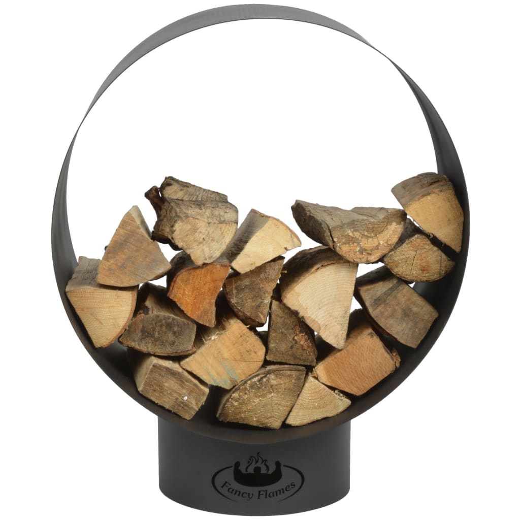 Esschert design haardhoutopslag rond ff282