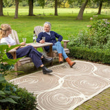Esschert design buitenkleed jaarringen 240x150 cm
