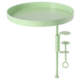 Esschert design plantenblad met klem rond l groen