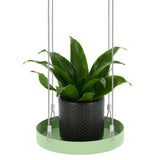 Esschert design plantenblad hangend rond s groen