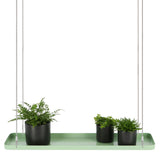 Esschert design plantenblad hangend rechthoekig l groen