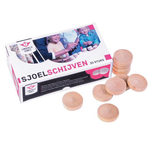 Longfield sjoelschijven 30 stuks
