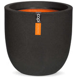 Capi bloempot urban smooth 35x34 cm zwart kbl932