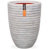 Capi bloempot nature row elegant laag 46x58 cm ivoorkleurig krwi783