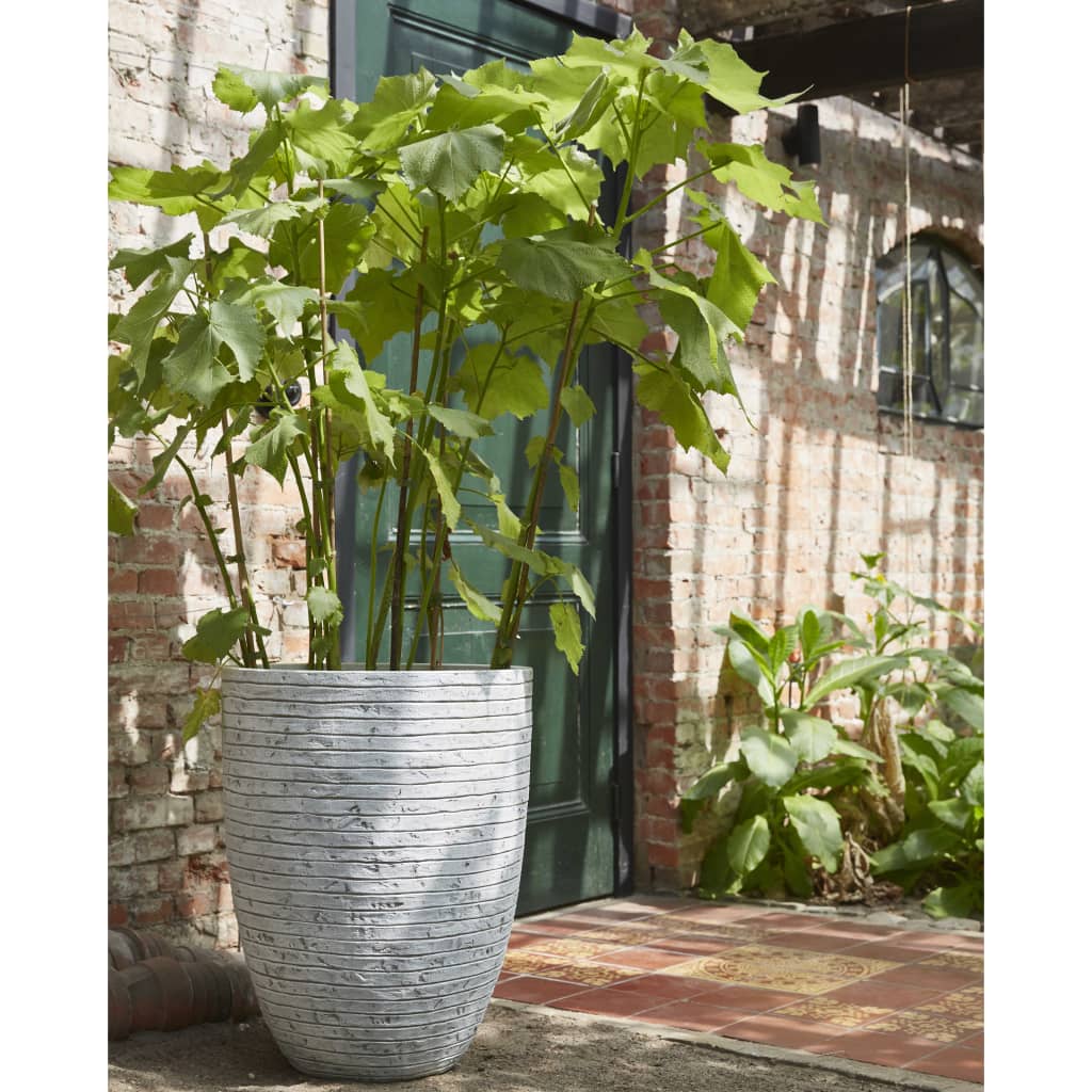 Capi bloempot nature row elegant laag 46x58 cm ivoorkleurig krwi783