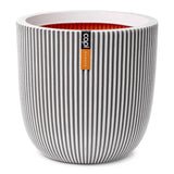 Capi plantenbak groove 35x34 cm ivoorkleurig