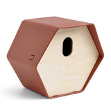 Capi vogelhuisje hive 2 ovaal gat 19x23x20 cm bruin