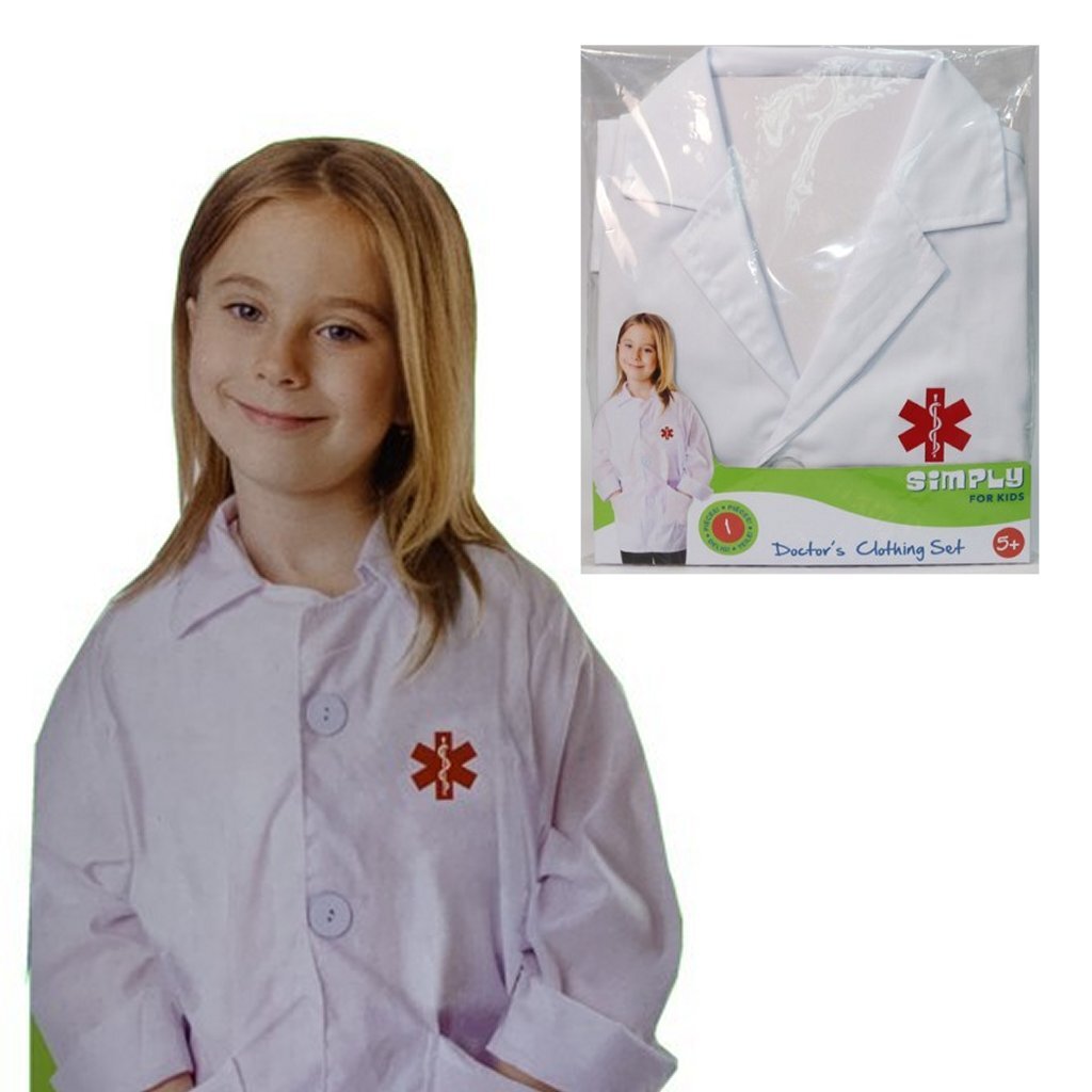 Simply for kids dokter verkleedjasje