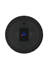 Nextime ne-3998ar wandklok dia. 19 cm, geborsteld aluminium, 'station'