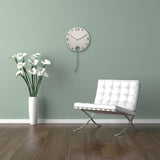 Nextime ne-3102 wandklok 30x55,5cm plastic, #039;waggle #039;