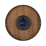 Nextime ne-3096br wandklok dia. 35 cm, hout, bruin, 'wood wood medium'