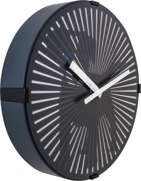 Nextime ne-3225 wandklok dog ø30,5 plastic motion