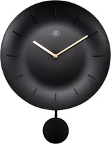 Nextime nx-7339zw wandklok nxt bowl ø 30 cm zwart