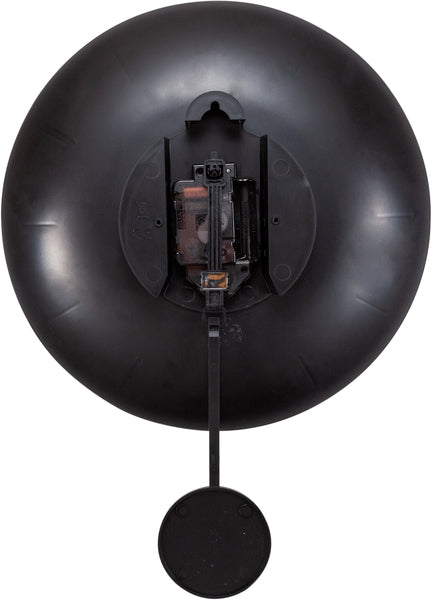 Nextime nx-7339zw wandklok nxt bowl ø 30 cm zwart