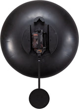 Nextime nx-7339zw wandklok nxt bowl ø 30 cm zwart