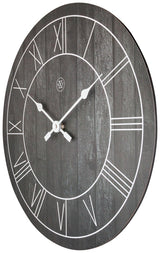 Nextime nx-7345zw wandklok nxt paul dia 40cm hout bruin