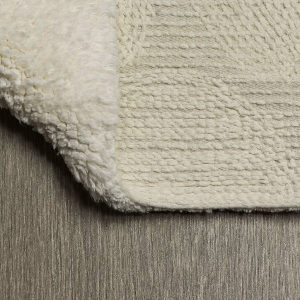 Sealskin badmat pebbles 60x90 cm katoen ivoorkleurig
