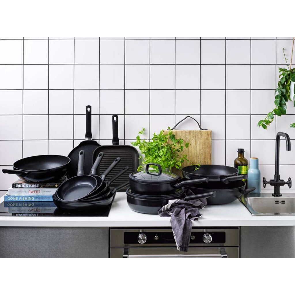 Bk easy induction koekenpan 20 cm zwart