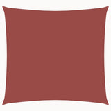 Vidaxl zonnescherm vierkant 2x2 m oxford stof terracottakleurig
