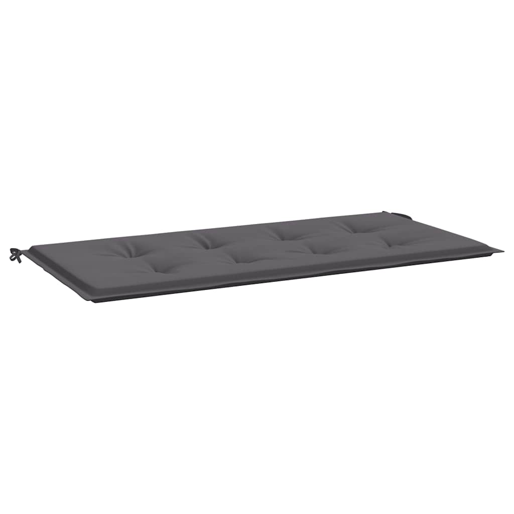 Vidaxl tuinbankkussen 100x50x4 cm oxford stof antracietkleurig