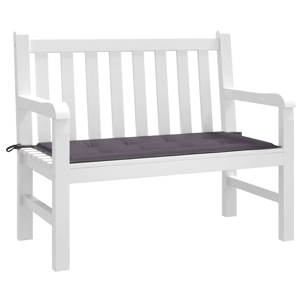 Vidaxl tuinbankkussen 100x50x4 cm oxford stof antracietkleurig