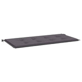 Vidaxl tuinbankkussen 120x50x4 cm oxford stof antracietkleurig