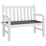 Vidaxl tuinbankkussen 120x50x4 cm oxford stof antracietkleurig
